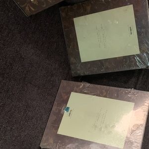 Picture frames.